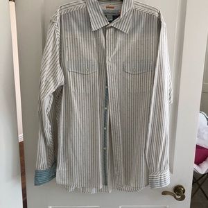 QUIKSILVER “EDITION” CUSTOM FIT SHIRT SZ-XL TONS OF DETAIL VERY COOL SHIRT 😎